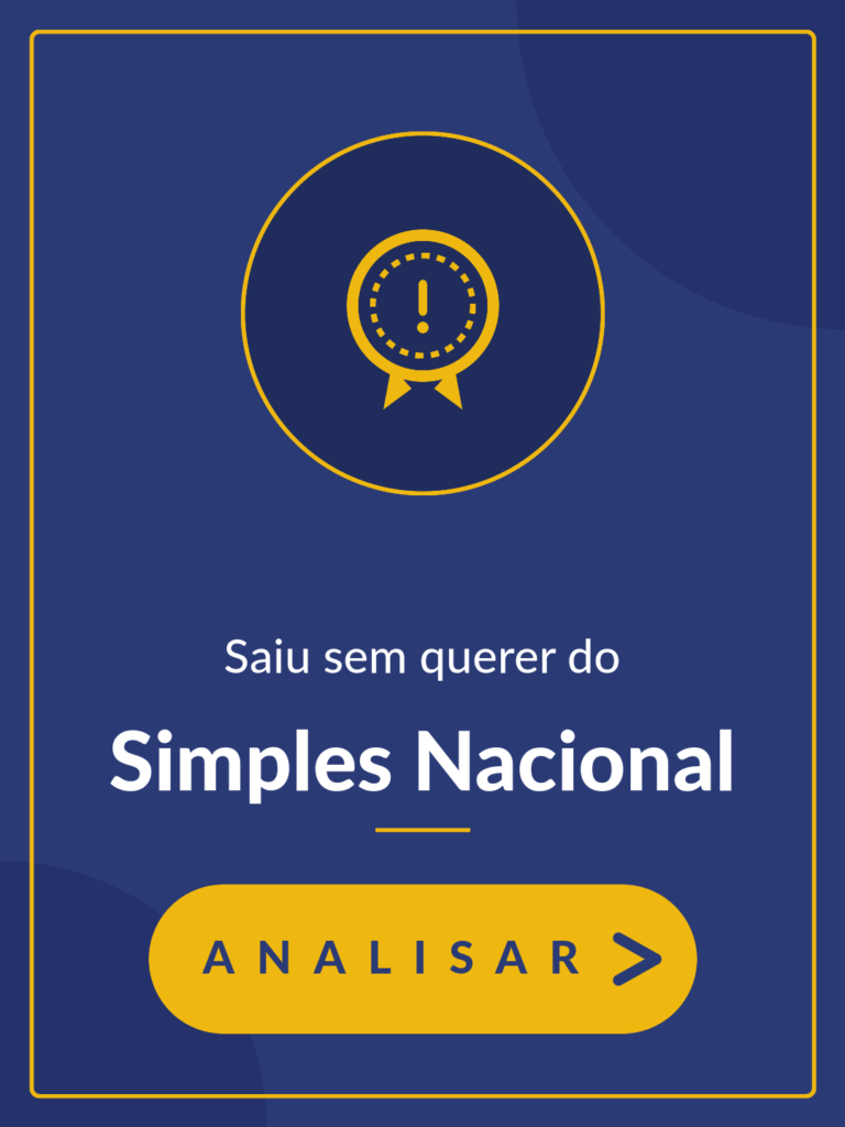 Desenquadramento do Simples Nacional - Analisar >